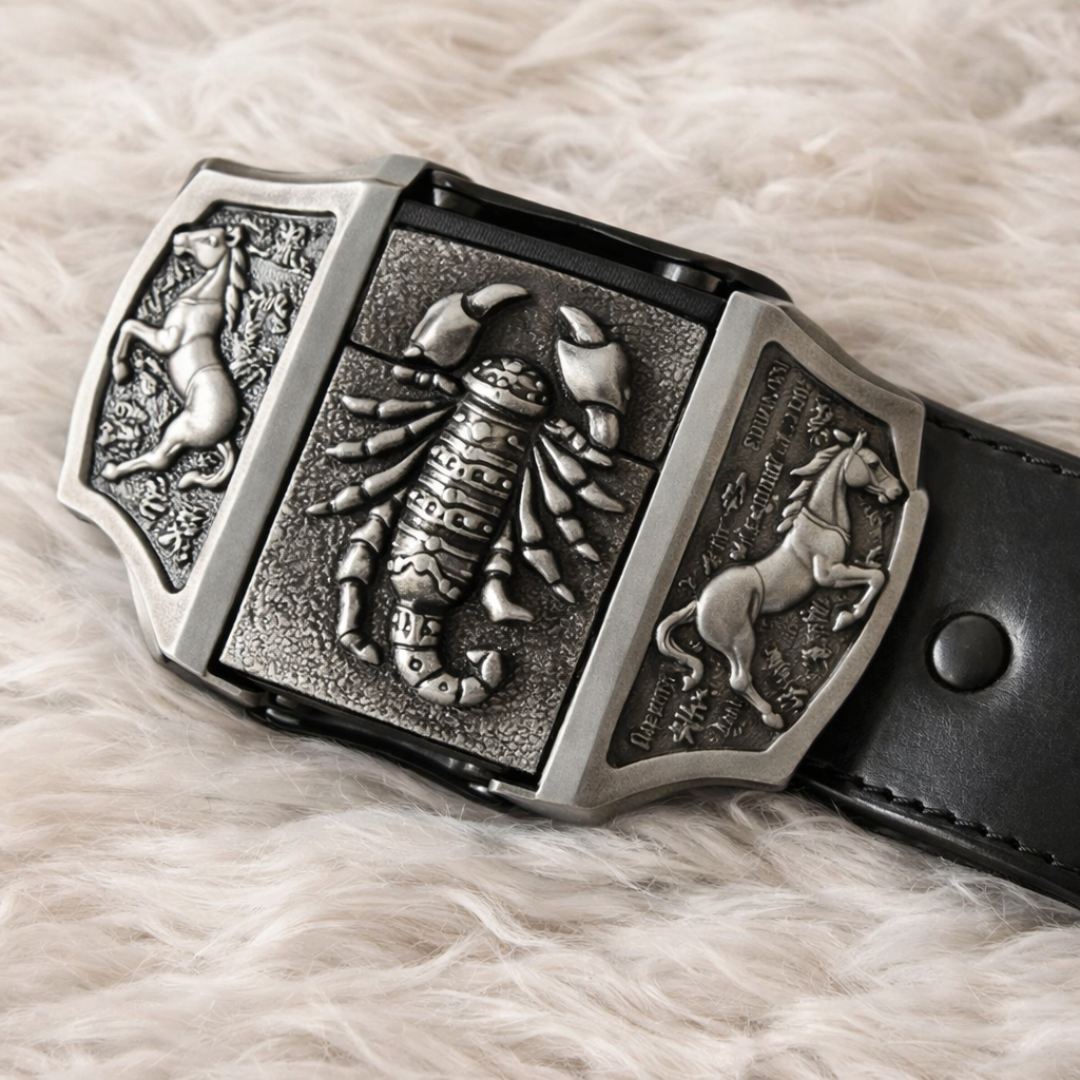 Desert Scorpian Lighter Belt