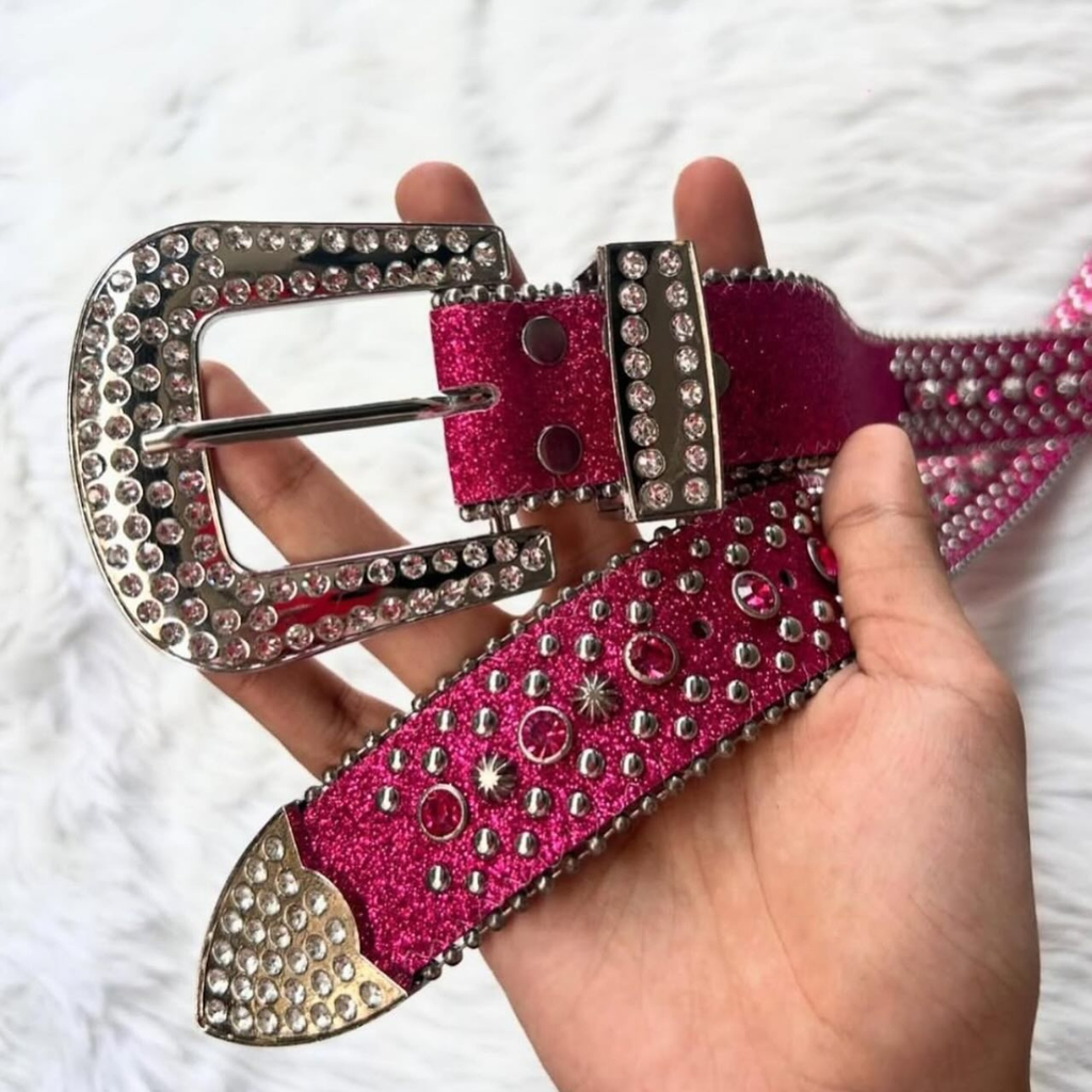 Bebo Pink Rhinestone