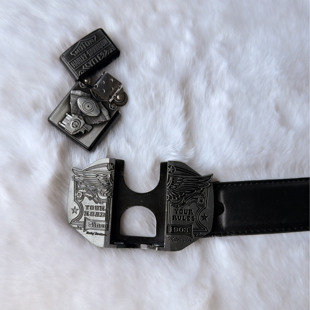 Harley Davidson Lighter Belt