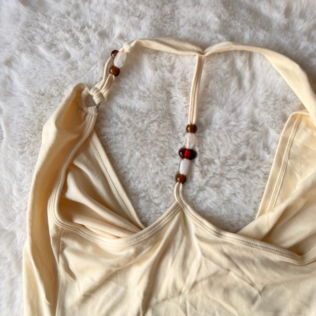 Sahara Cowl Halter Top