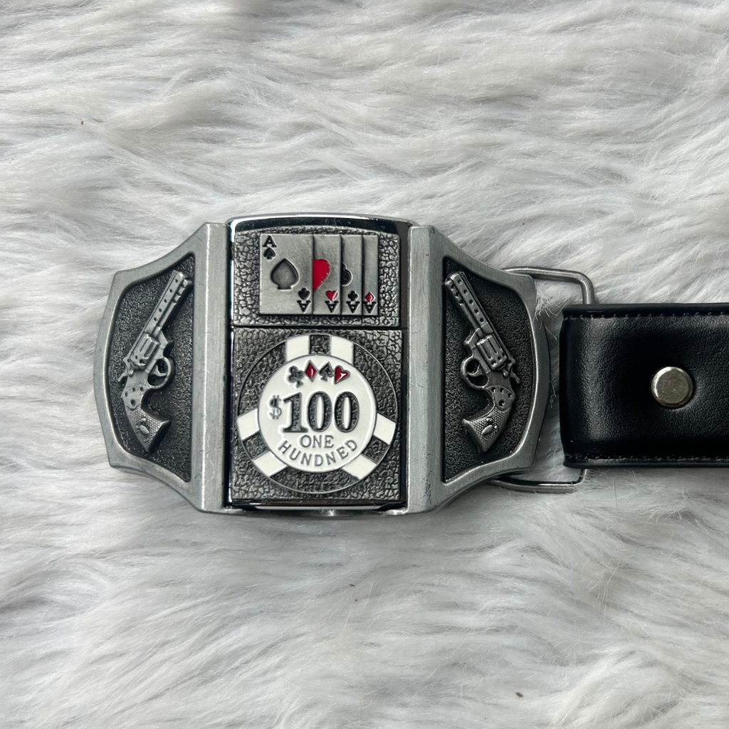 Gambling Addict Lighter Belt