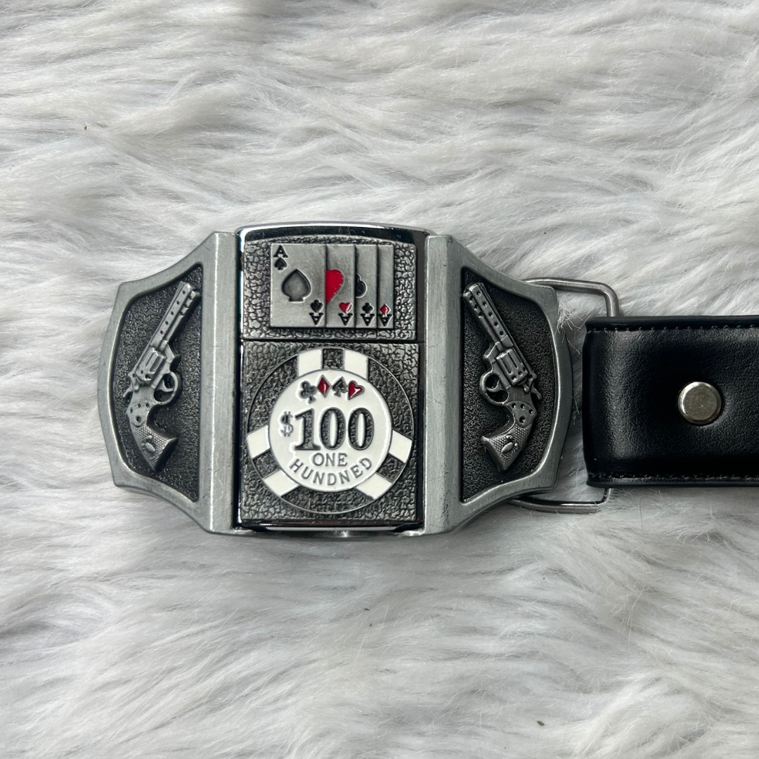 Gambling Addict Lighter Belt