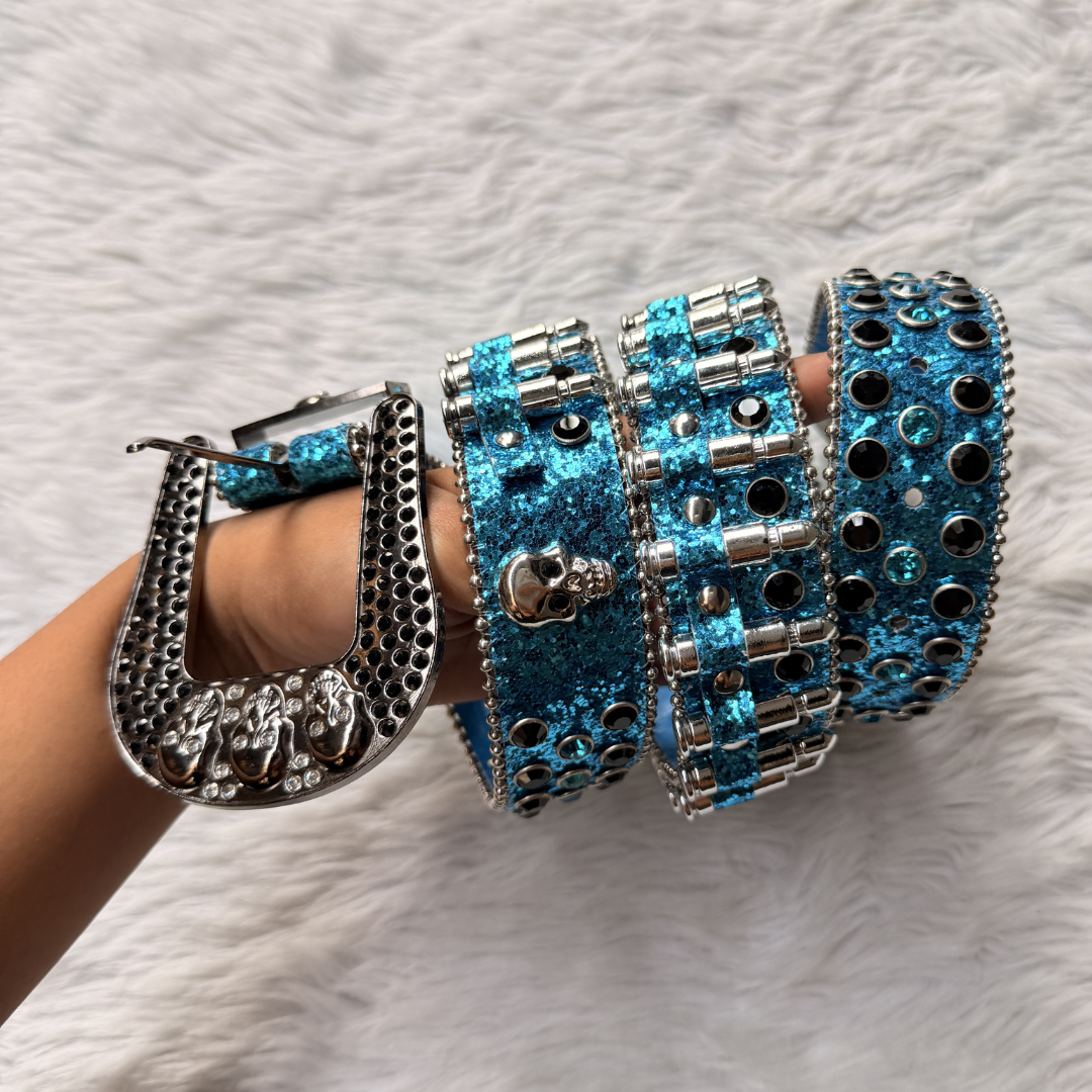 Blue Sapphire Bullet Belt
