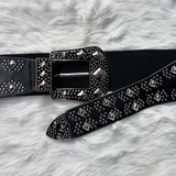 Black Anvil Stud Belt