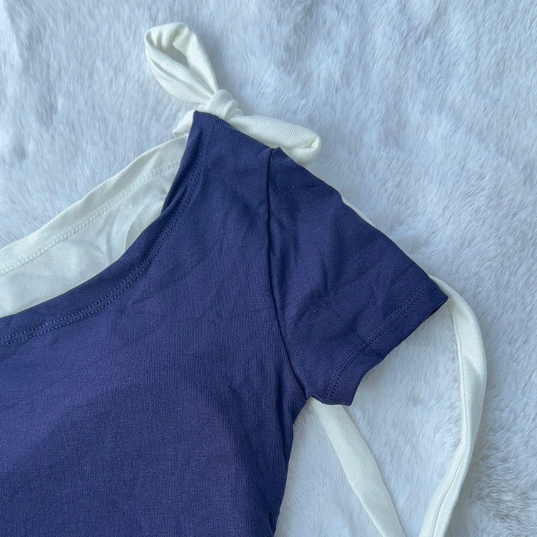 Midnight Blue Kitty Top
