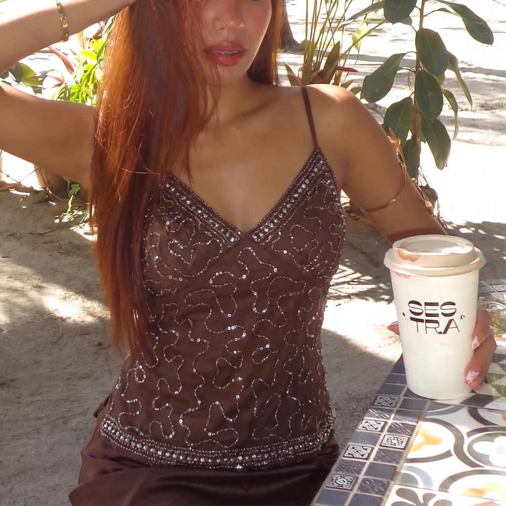 Meher Beaded Cami (V1)
