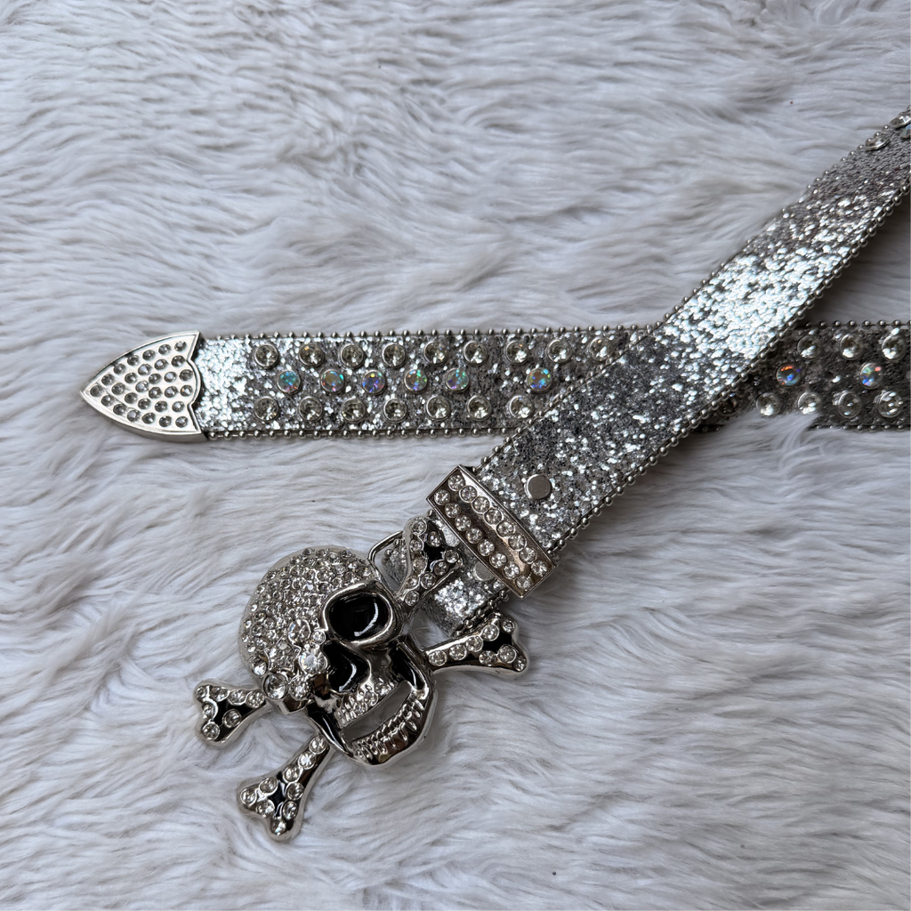 Bling Skull Belt