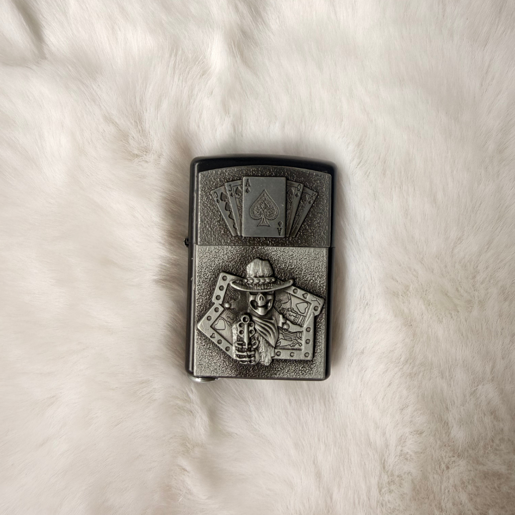 Silver Renegade Lighter Belt