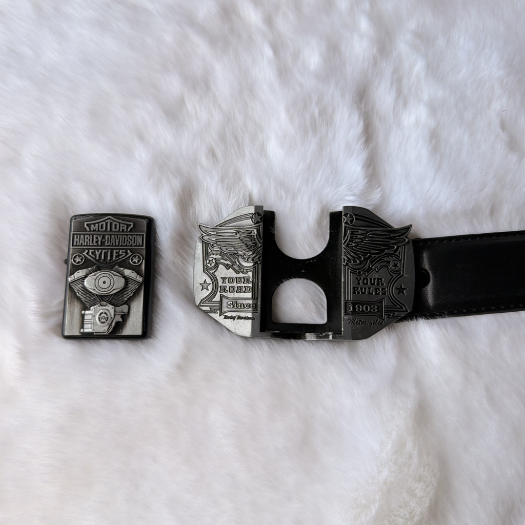 Harley Davidson Lighter Belt