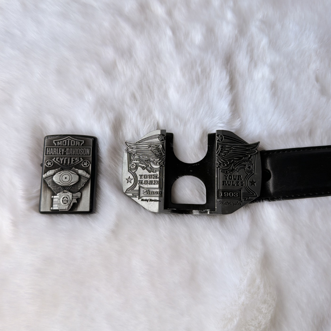 Harley Davidson Lighter Belt