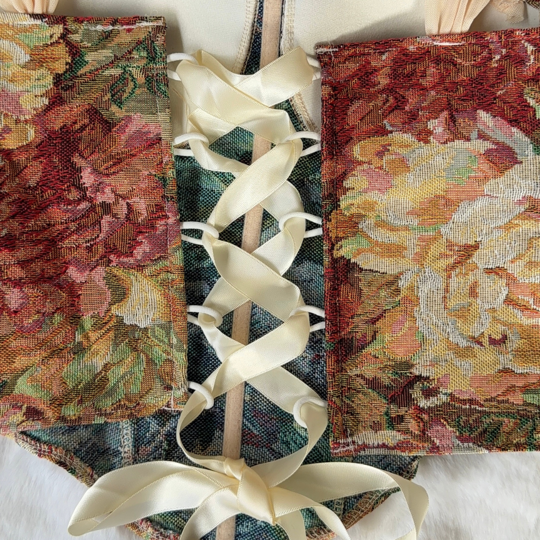 Vintage Tapestry Corset