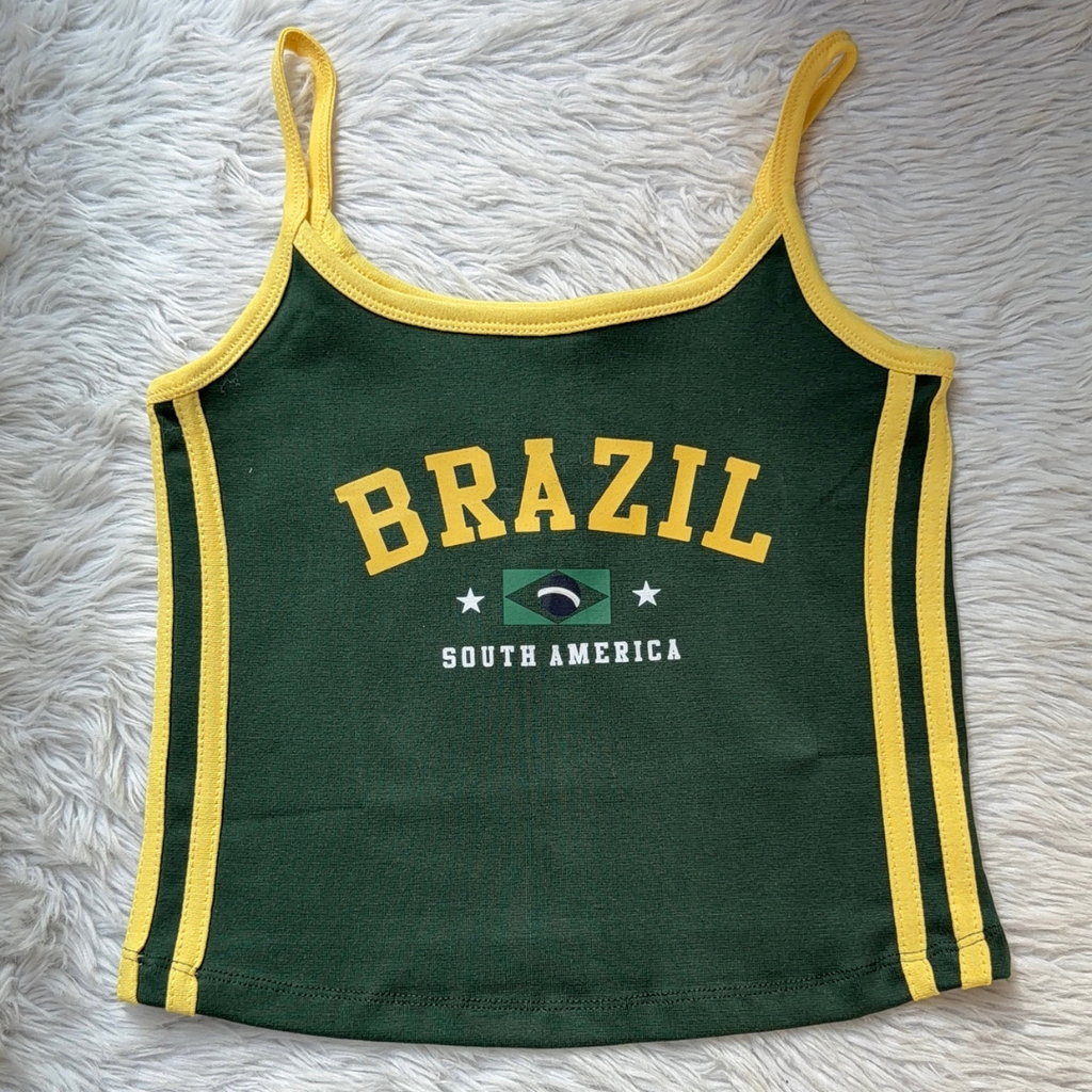 Rio Stripe Crop