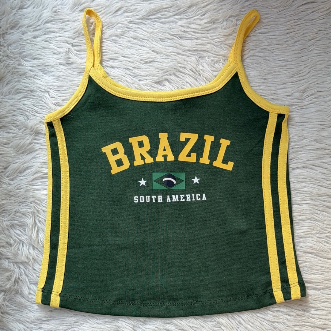 Rio Stripe Crop