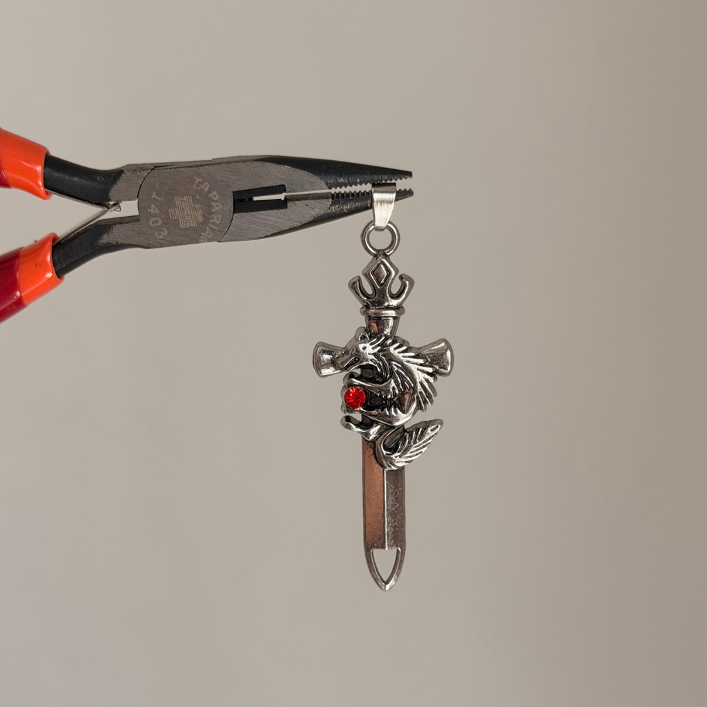 Dragon's Dagger Pendant Necklace