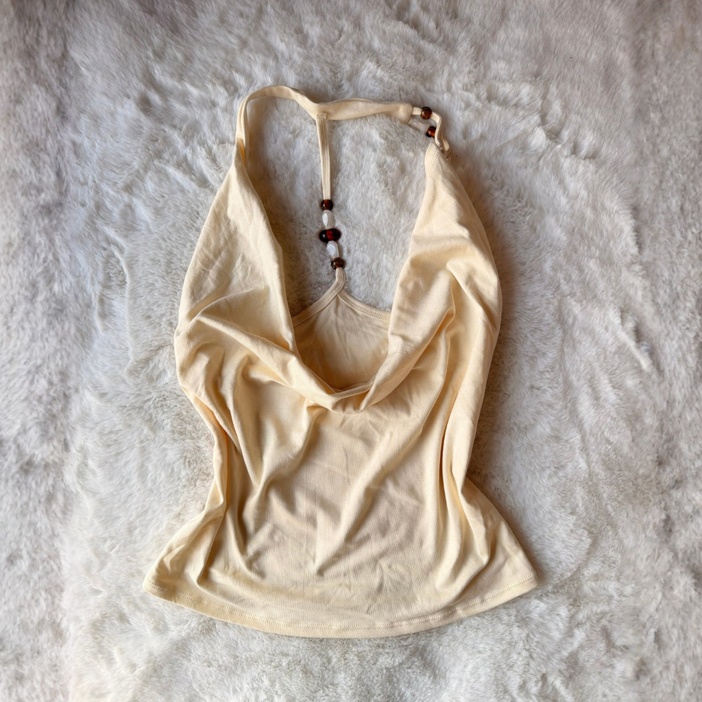 Sahara Cowl Halter Top