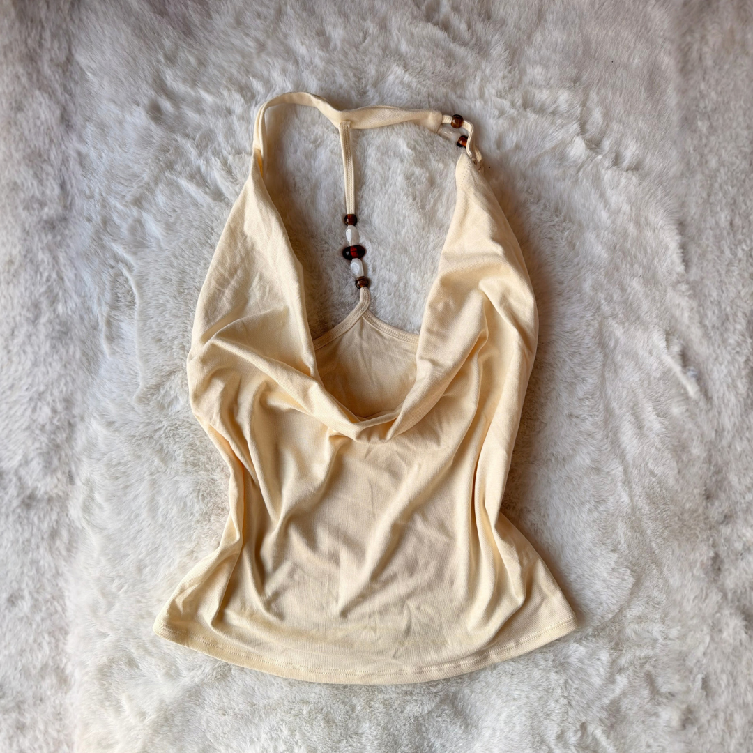 Sahara Cowl Halter Top