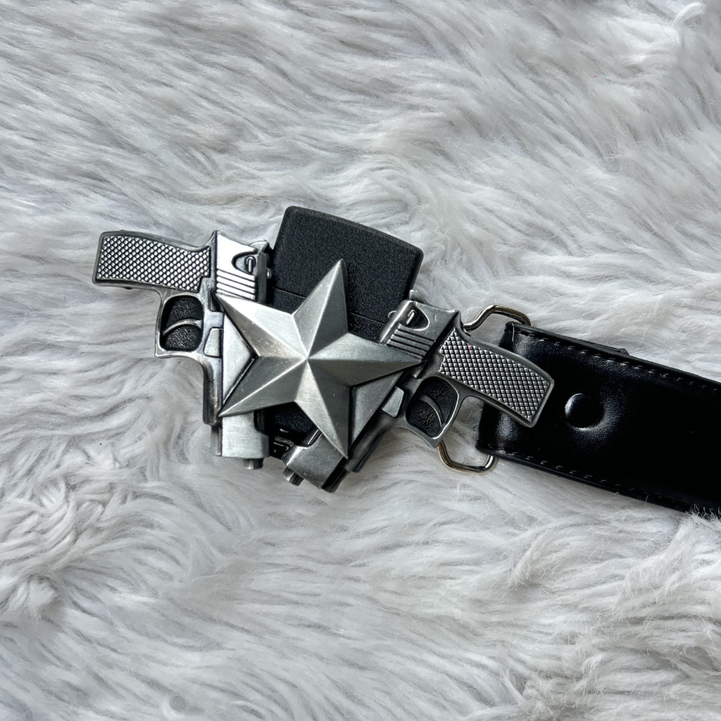 Gun Star Lighter Belt