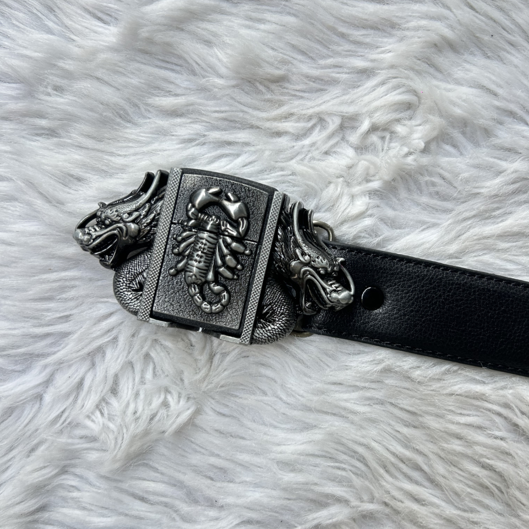 Dragons & Scorpians Lighter Belt