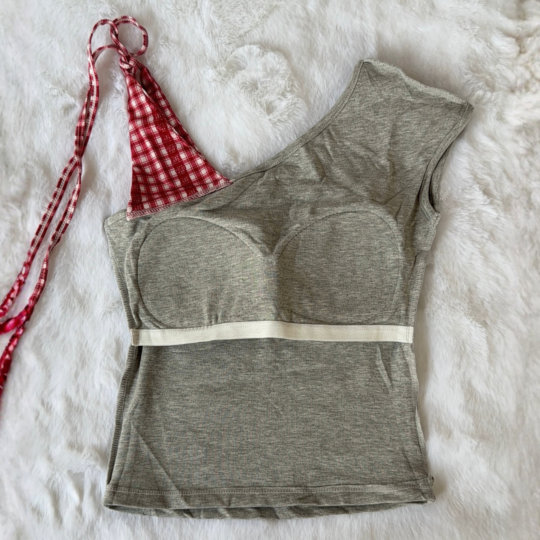 Hello Kitty Top - Grey(Padded)