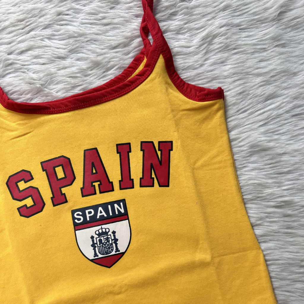 Spain Top - Yellow