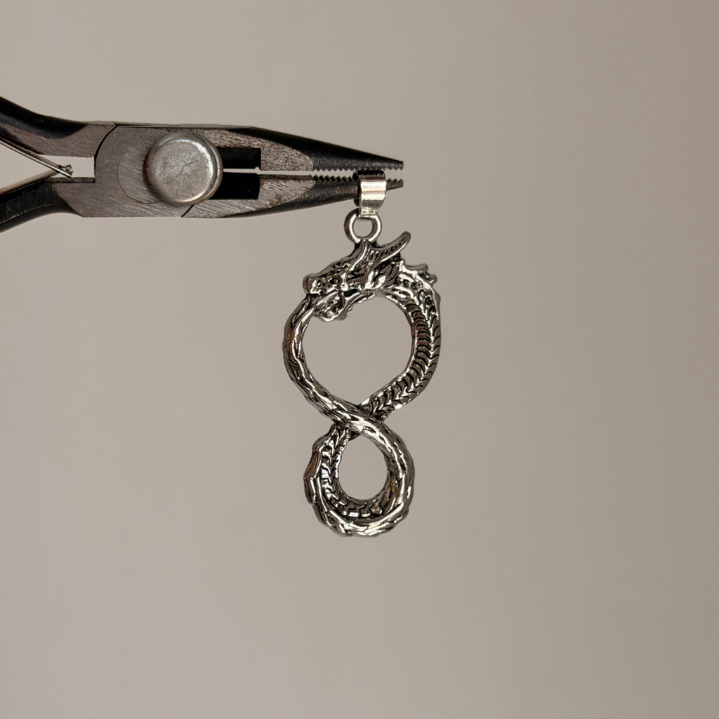 Eternal Dragon Pendant Necklace