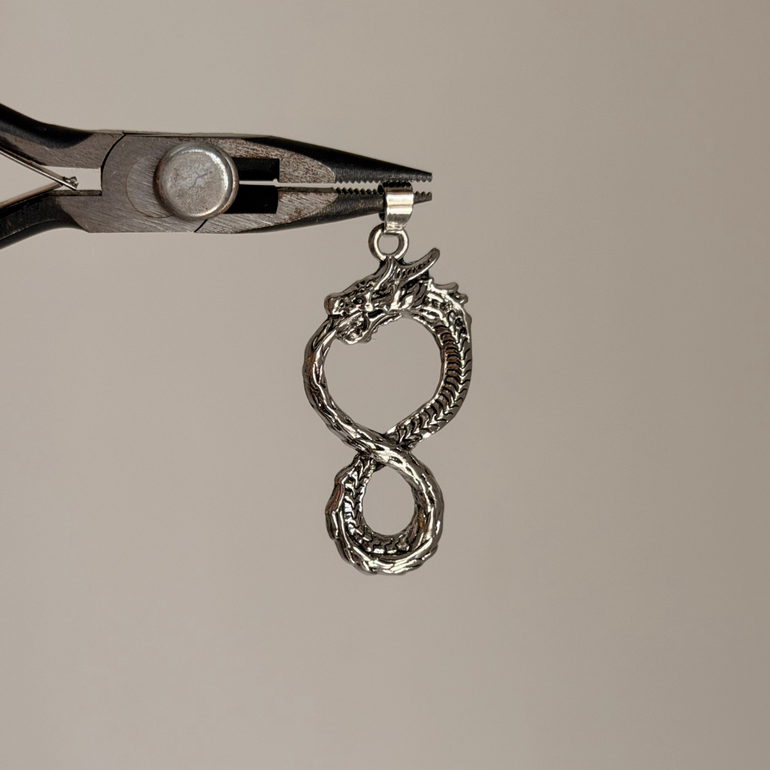 Eternal Dragon Pendant Necklace