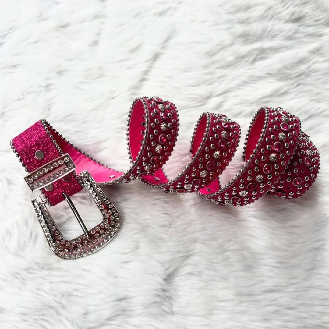 Bebo Pink Rhinestone