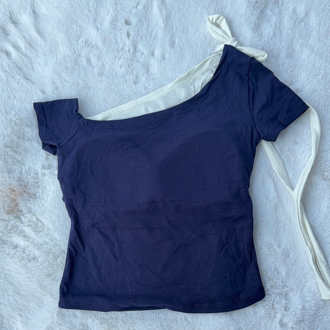 Midnight Blue Kitty Top