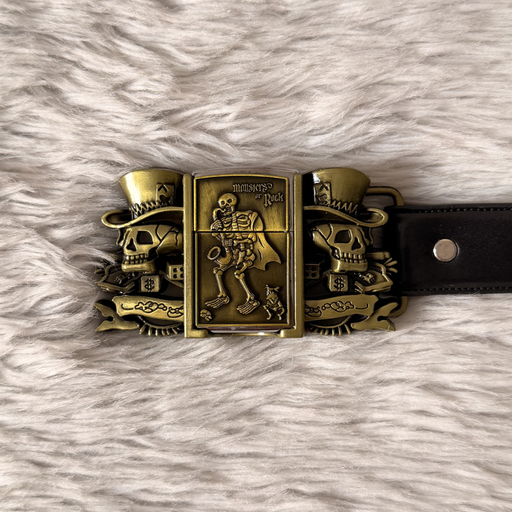 Monster Of Rock Pirate Edition Lighter Belt