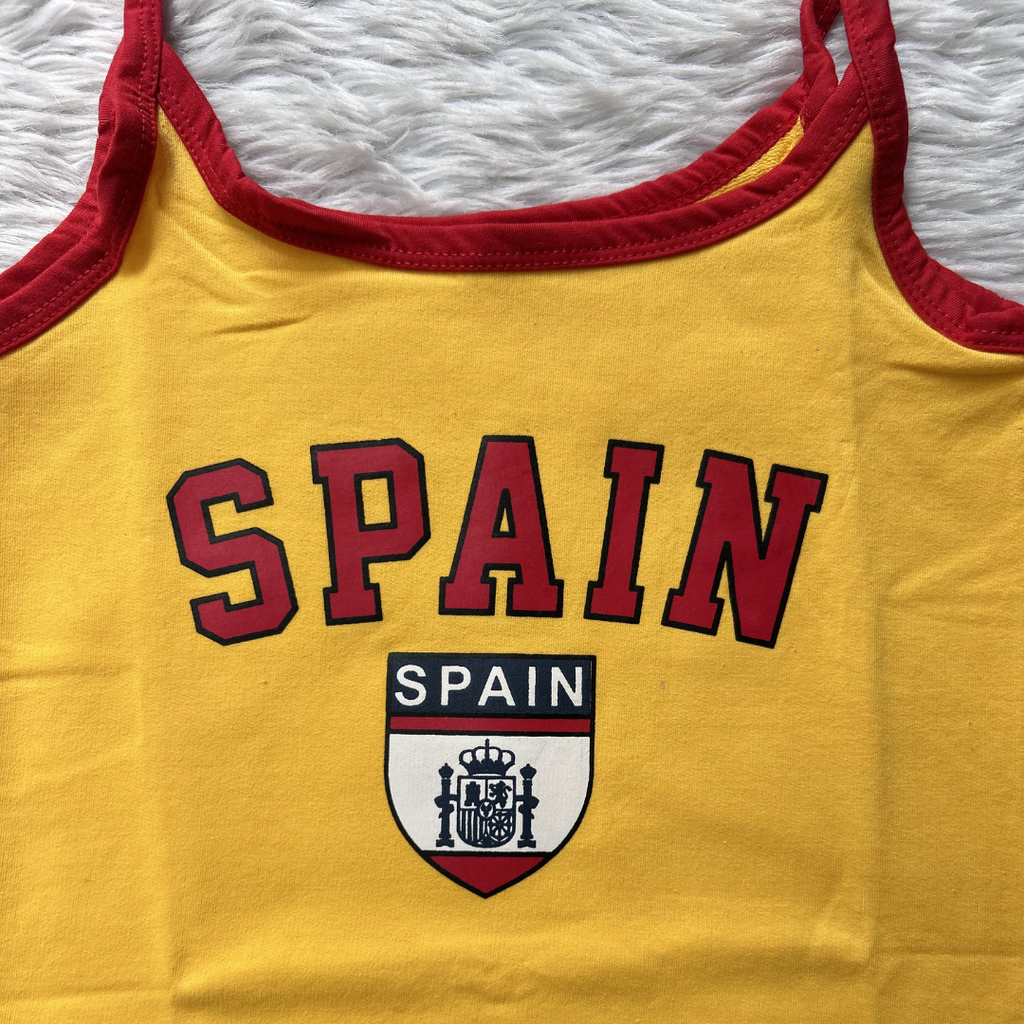 Spain Top - Yellow