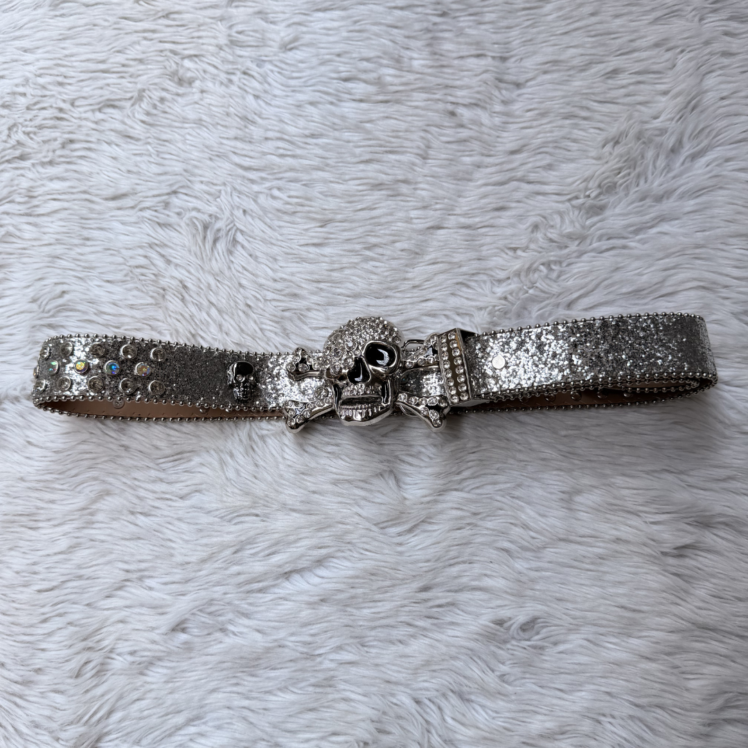 Bling Skull Belt