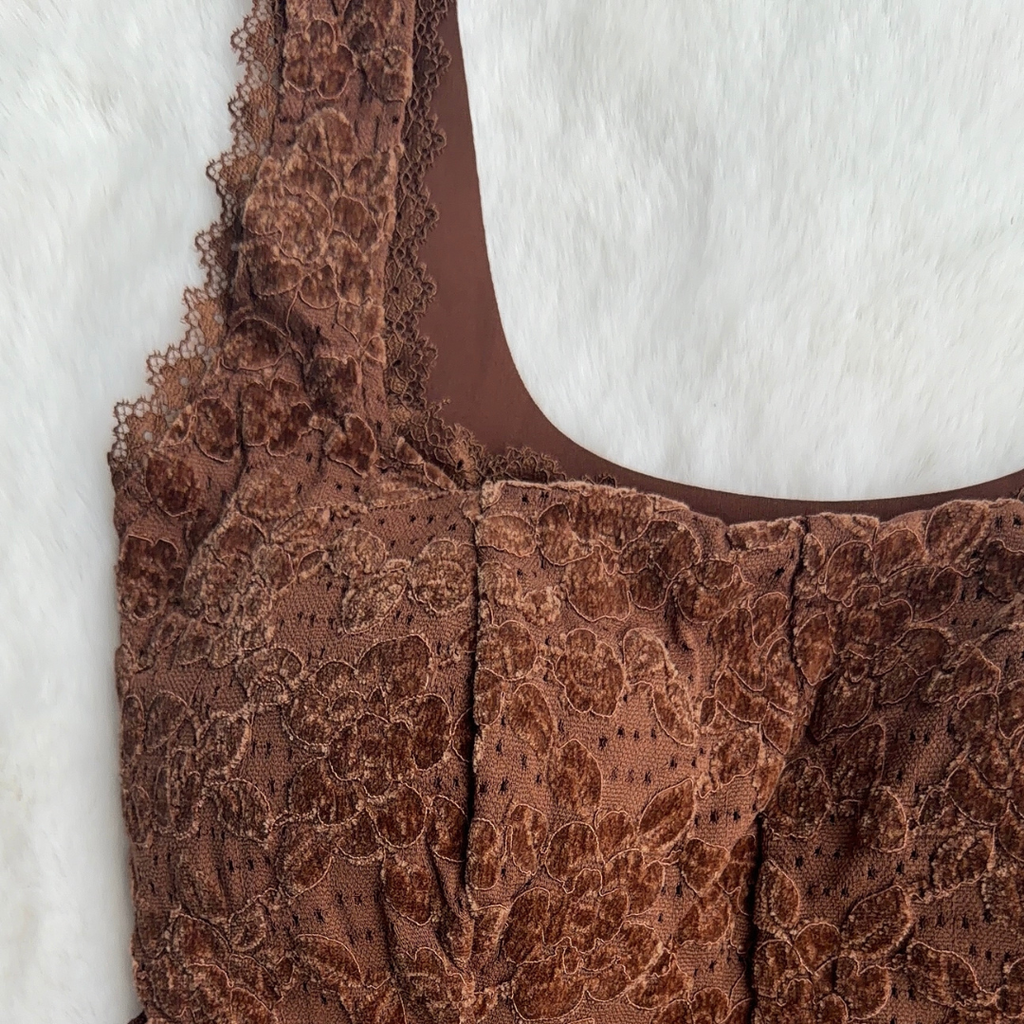 Cocoa Lace Corset