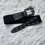 Black Anvil Stud Belt