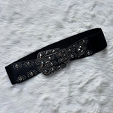 Black Anvil Stud Belt