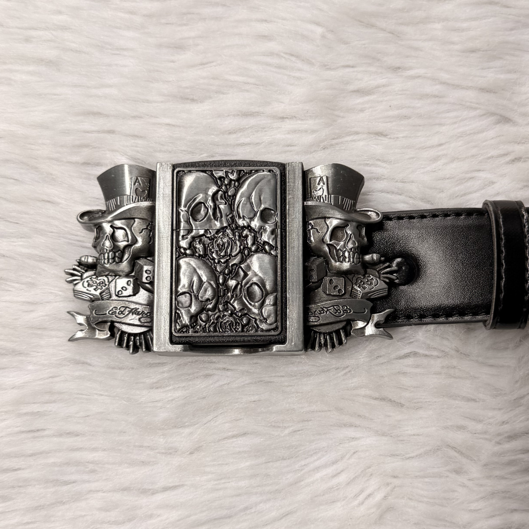 Grave Cross Lighter Belts