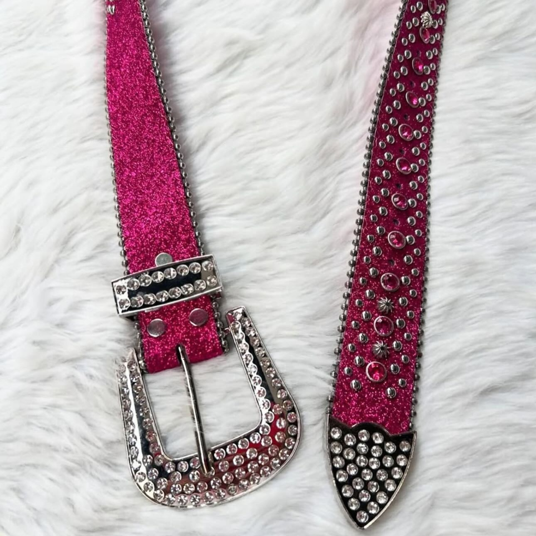 Bebo Pink Rhinestone