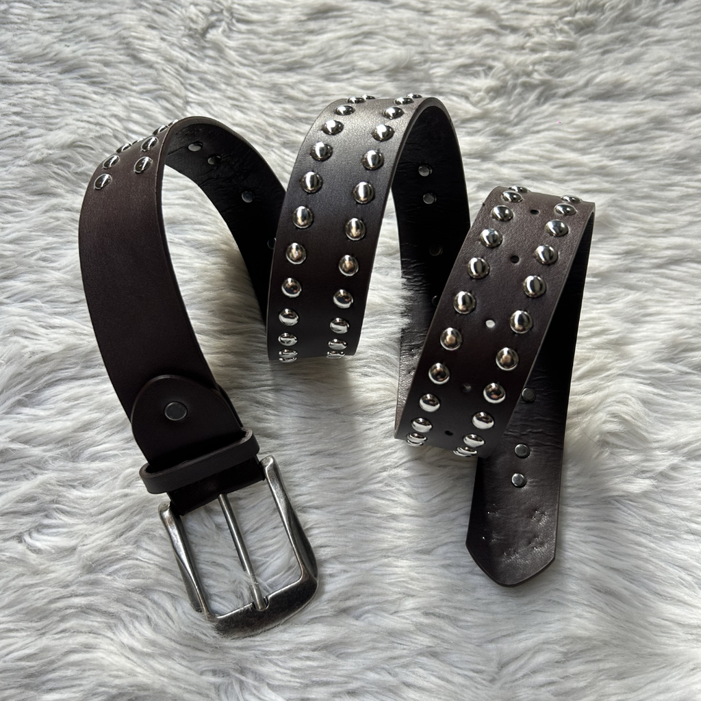 Chrome Syndicate Belt - Brown