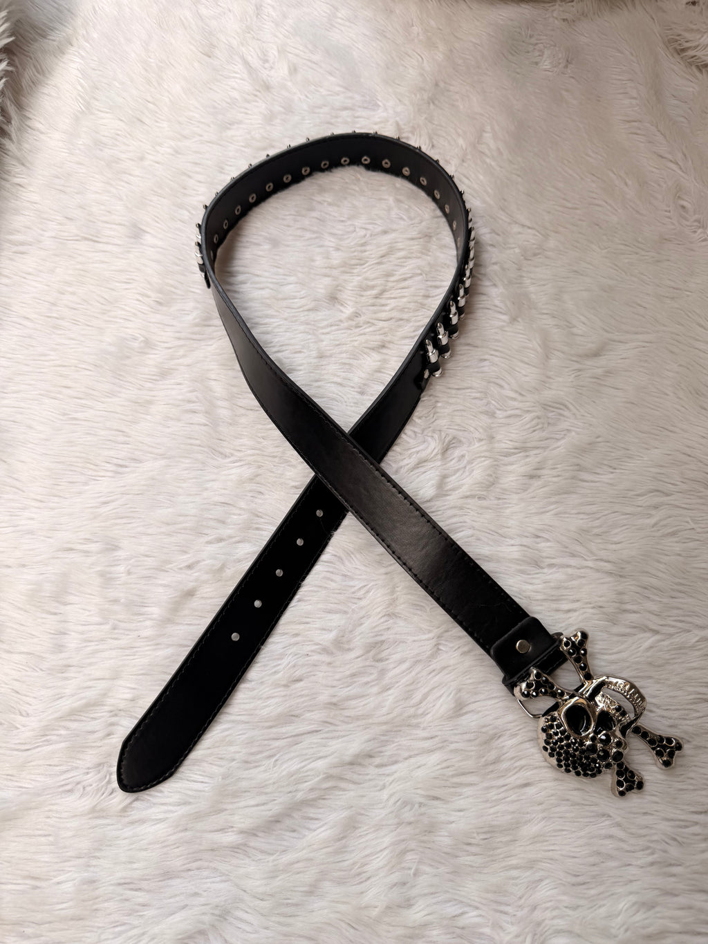 Vampire Skull Bullet Belt