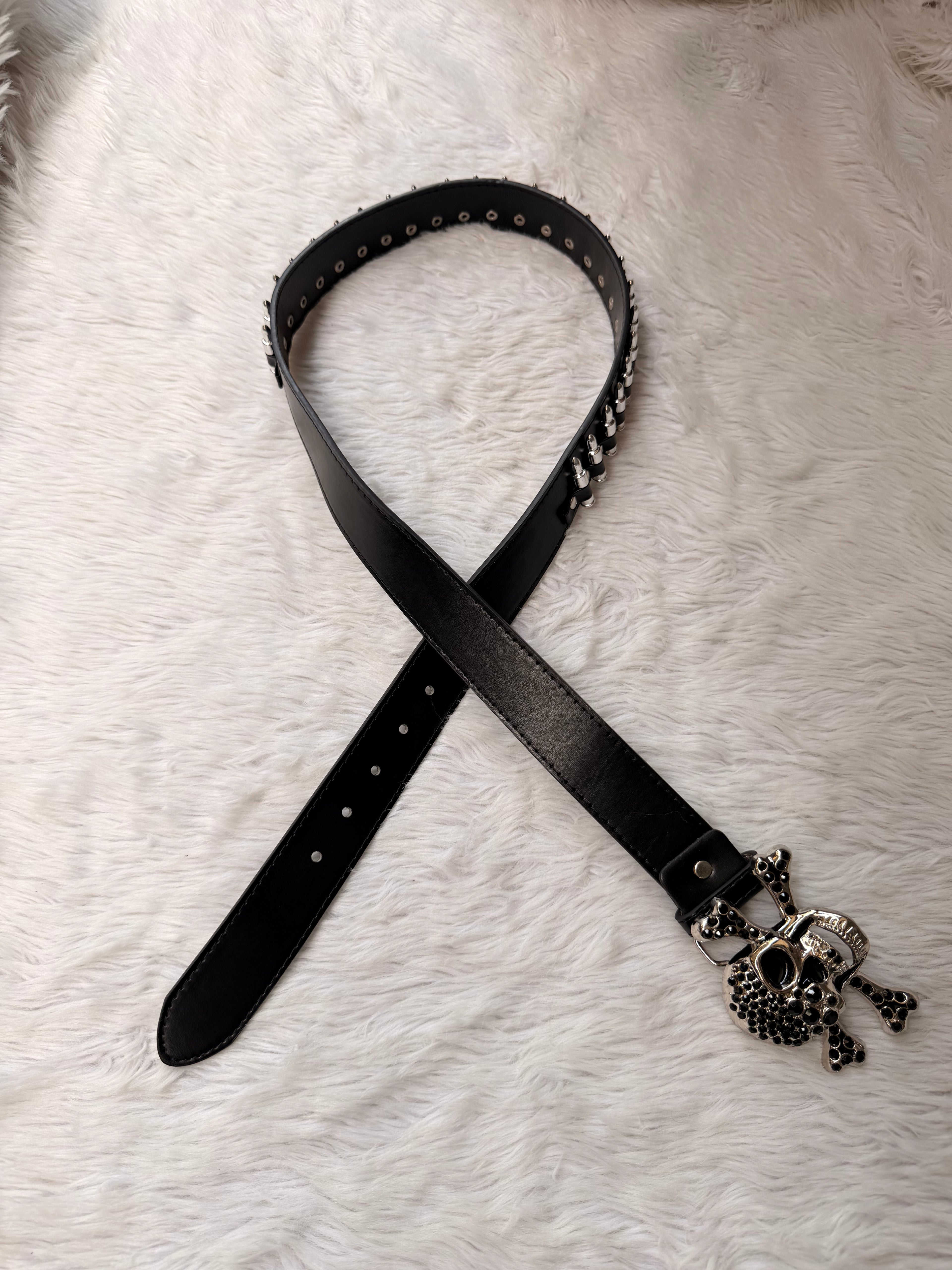 Vampire Skull Bullet Belt