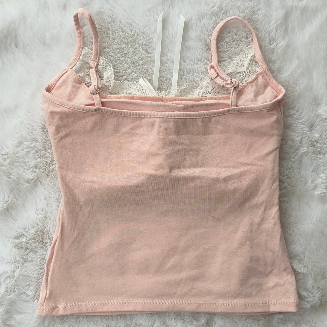 Blush Pink Lace-Trim Cami