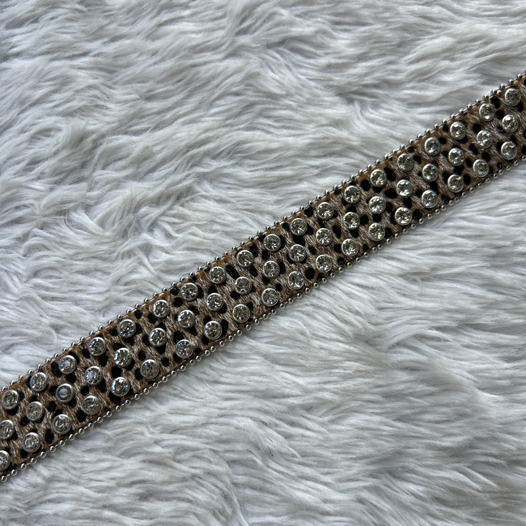 Cheetah print Skeleton Belt