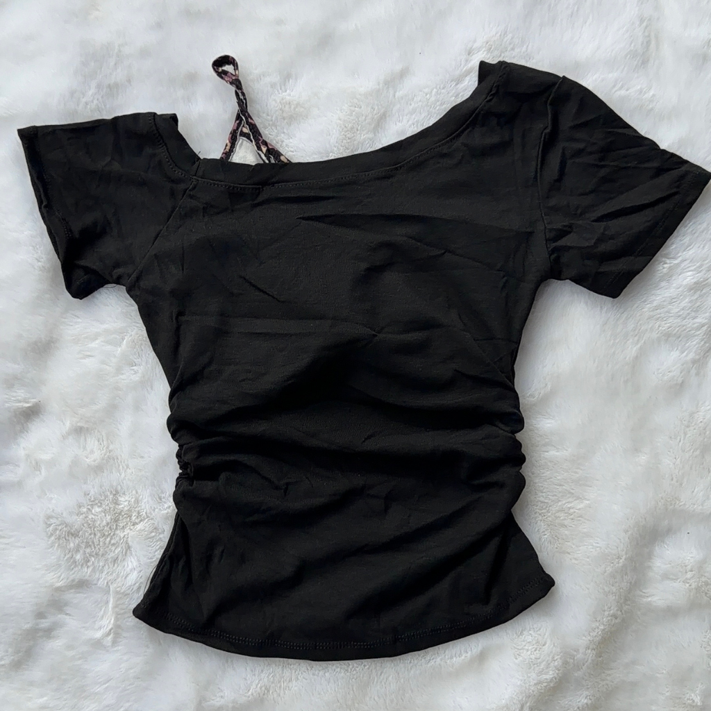 Starstruck Baby Tee - Noir
