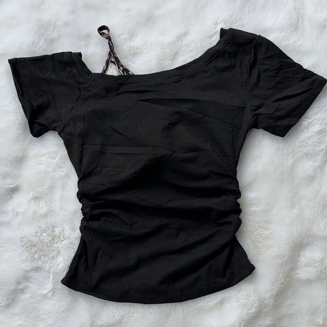 Starstruck Baby Tee - Noir