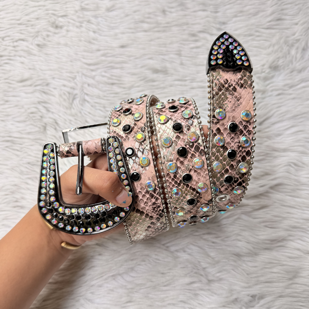 Stardust Rhinestone Belt
