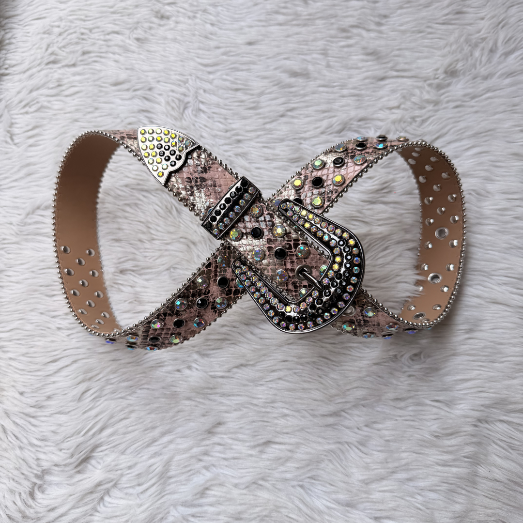 Stardust Rhinestone Belt