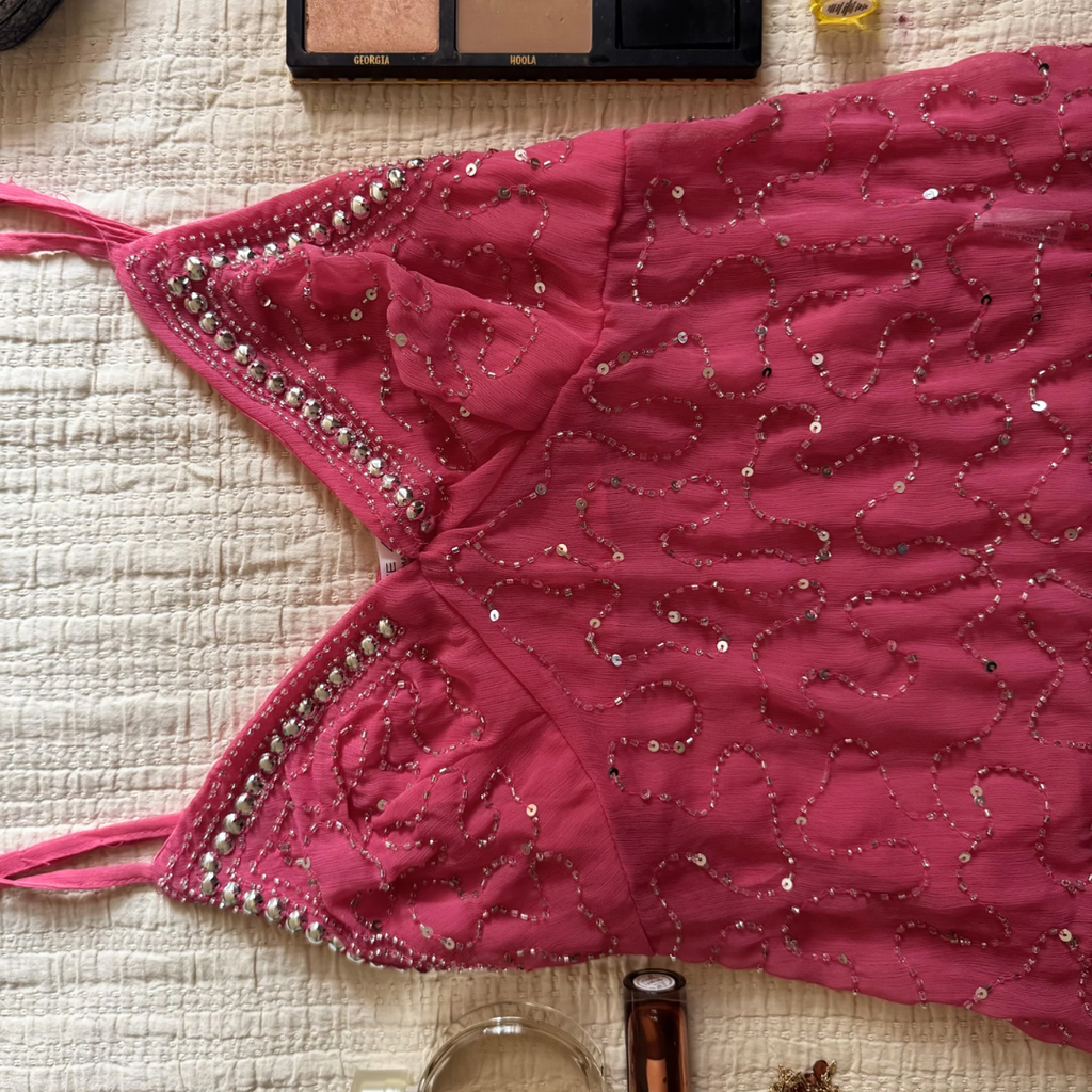 Gulabi Beaded Cami (V1)