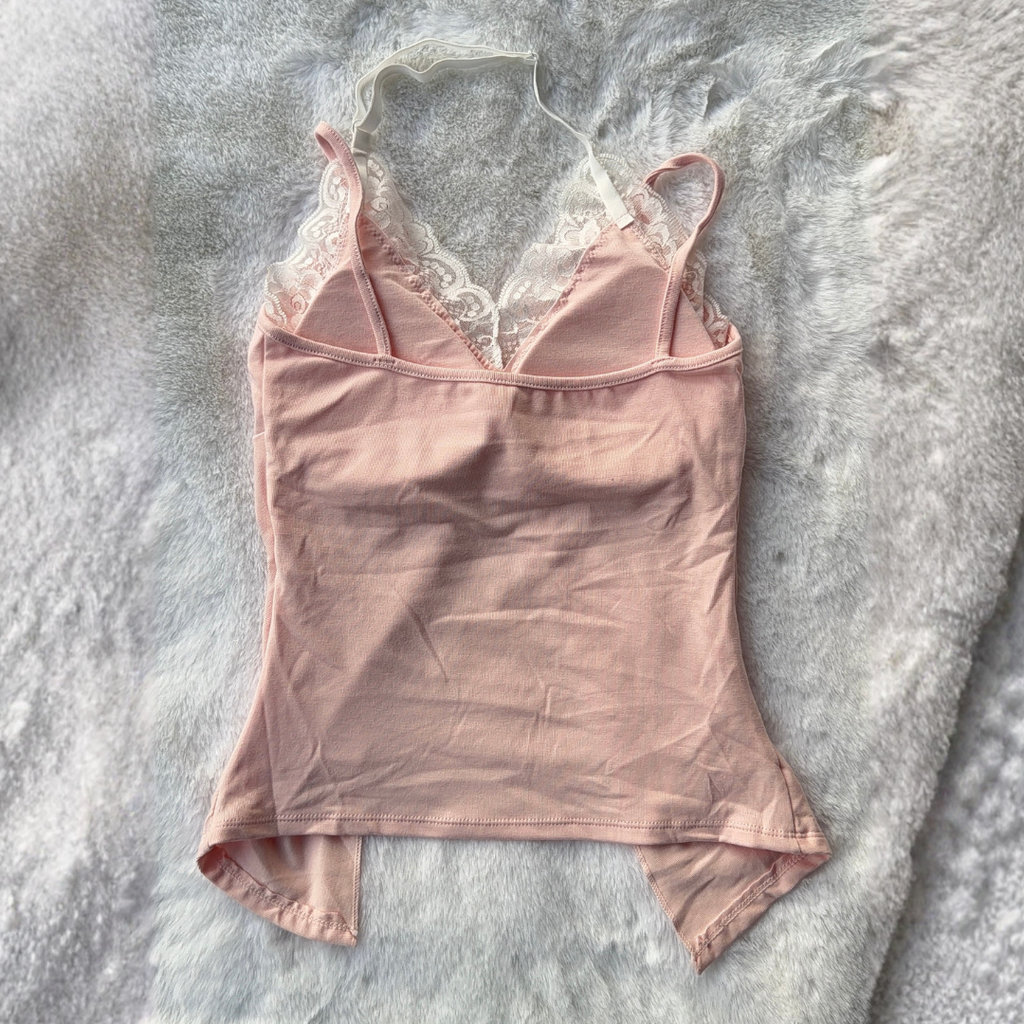 Blush Pink Lace Top