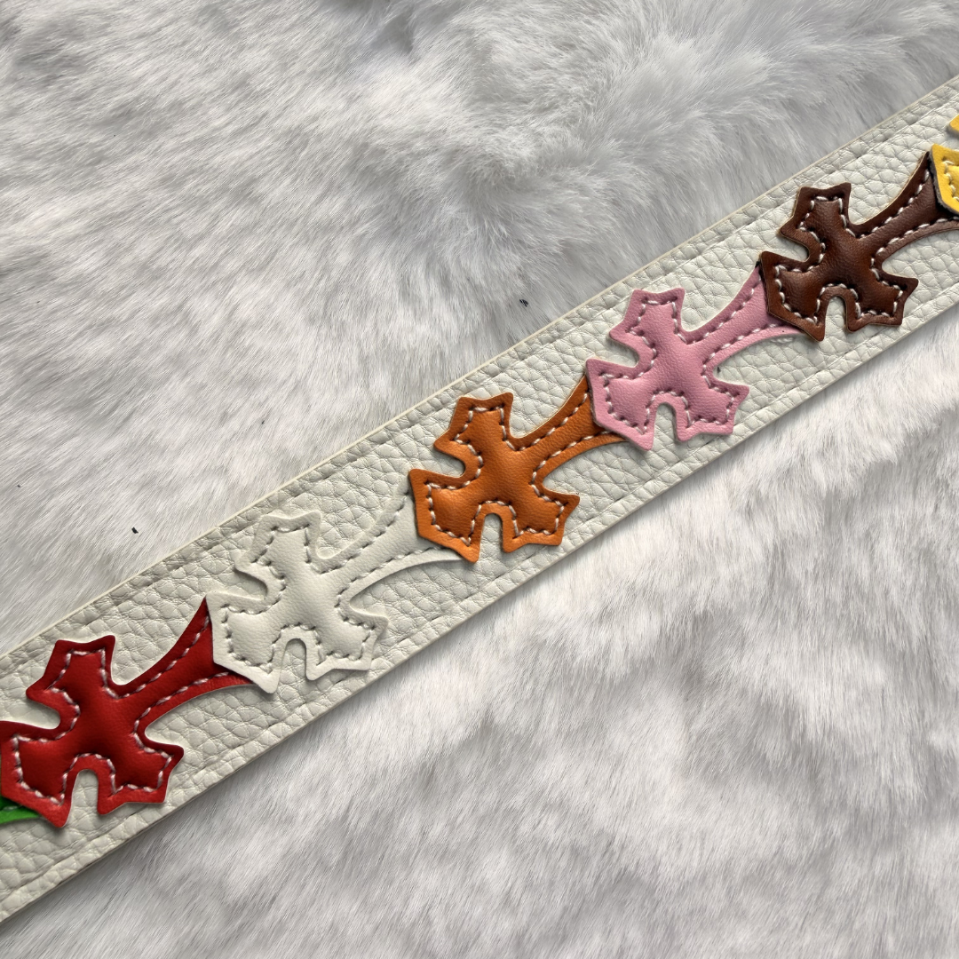 Holy Chrome Belt (White)