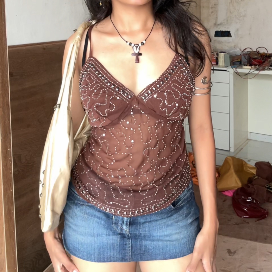 Meher Beaded Cami