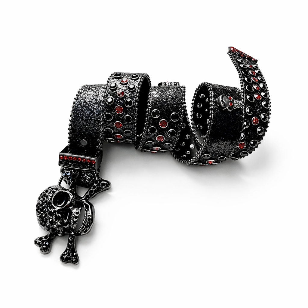 Bloodstone Skull Belt